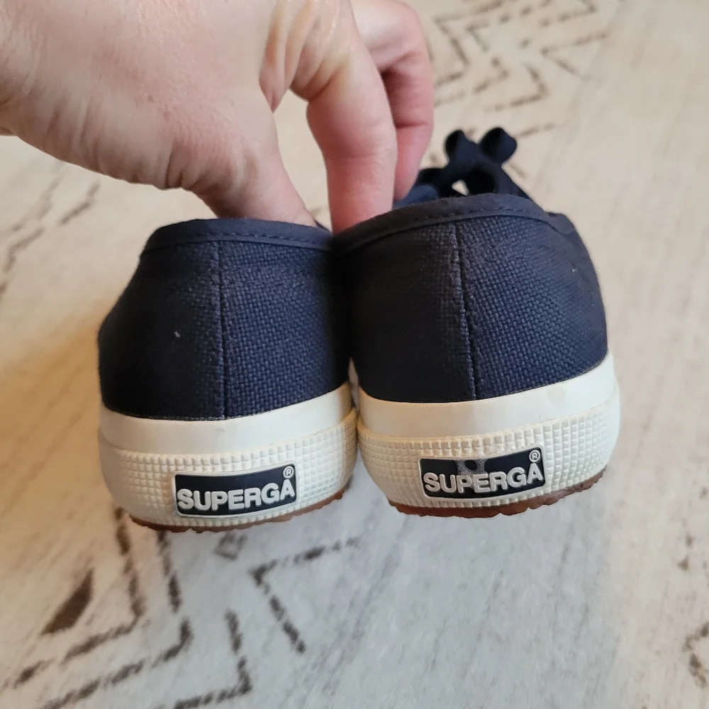 Superga Canvas Sneakers Size 6 - Picture 7 of 10